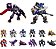 Blokees Transformers Defender Version 06 Brutal Fang - Imagem 2