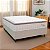 Cama Box Colchão Casal Molas Ensacadas City Pillow Top 138x188x61cm Branco / Bege Hellen - Suporta Até 110kg Por Pessoa - Imagem 7