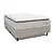 Cama Box Colchão Casal Molas Ensacadas City Pillow Top 138x188x61cm Branco / Bege Hellen - Suporta Até 110kg Por Pessoa - Imagem 1