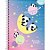 CADERNO 01 MATÉRIA LOVELY FRIEND 80 FOLHAS - Imagem 4