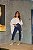 Blusa Feminina Oversized Manga Ampla Off White - Imagem 1