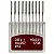 Agulha Reta Industrial Cabo Fino - DBx1 - Pacote com 10 Agulhas - ORANGE - Imagem 5