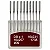 Agulha Reta Industrial Cabo Fino - DBx1 - Pacote com 10 Agulhas - ORANGE - Imagem 2