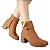 BOTA DAKOTA CANO CURTO D2702 CARAMELO - Imagem 2