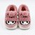 Pantufa Menina Infantil Rosa Touquinha - Imagem 1