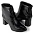 Bota Cano Curto Dakota D2381 Preto Couro Legítimo - Imagem 2