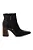 Bota Cano Curto Dakota D2395 Preto Salto Bloco Trabalhado - Imagem 1