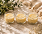 Kit com 3 Velas em Pote de Vidro – 100g - Imagem 3