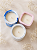 Kit 3 Velas Potes de Gesso com Formatos Aleatórios ou Formatos iguais - Imagem 1