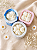 Kit 3 Velas Potes de Gesso – Formatos Aleatórios ou Formatos iguais e molde decorativo - Imagem 1