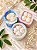 Kit 3 Velas Potes de Gesso – Formatos Aleatórios ou Formatos iguais e molde decorativo - Imagem 3