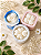 Kit 3 Velas Potes de Gesso – Formatos Aleatórios ou Formatos iguais e molde decorativo - Imagem 2