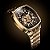 Relógio Technos Masculino Automático Skeleton Dourado G3265AI/1P - Imagem 2
