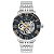 Relógio Technos Masculino Automático Skeleton Prata G3265AS/1A - Imagem 1