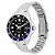 Relógio Casio Duro Prateado Azul 36mm Unissex MDV-10D - Imagem 2
