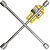Chave de roda 17 - 19 - 21 - 23cm - Gadan - Imagem 1