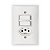 Conjunto c/2 interruptor + 1 tomada - 10a - FLP - Imagem 2