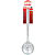 Escumadeira para fritura inox 32cm - Gadan - Imagem 1