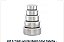 Kit 5 tigelas em inox com tampa - Gadan - Imagem 3