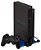 Playstation 2 Fat Midnight Black + Memory Card OPL + HD 500GB Lotado de jogos + 2 Controles - Imagem 1
