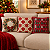 Kit 3 Capas de Almofadas Natal 40x40 cm - Imagem 2
