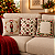 Kit 3 Capas de Almofadas Natal 40x40 cm - Imagem 4