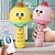 Microfone Musical Infantil Amarelo Interativo com Luz e Som - Imagem 2