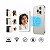 Tela Monitor Selfie Cinza para Celular com Anel magnético - Imagem 3