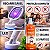 Kit Raquete Elétrica Recarregável Luz UV + Repelente 200ml - Imagem 6