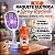 Kit Raquete Elétrica Recarregável Luz UV + Repelente 200ml - Imagem 3
