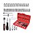 Kit Ferramentas 46 Pçs c/ Maleta Chave Catraca Bits Soquetes - Imagem 1