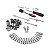 Kit Ferramentas 46 Pçs c/ Maleta Chave Catraca Bits Soquetes - Imagem 2