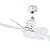 Ventilador de Teto Lâmpada Led 40w Bivolt Branco c/ Controle - Imagem 1