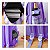 Conjunto Completo de Mochila e Acessório Lilás 05 Itens - Imagem 6