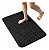 Tapete Banheiro Pedras Preto Soft Super Absorvente 40x60cm - Imagem 5