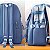 Conjunto Completo de Mochila e Acessório Azul 05 Itens - Imagem 6