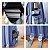 Conjunto Completo de Mochila e Acessório Azul 05 Itens - Imagem 2