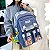 Conjunto Completo de Mochila e Acessório Azul 05 Itens - Imagem 5