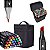 Kit Canetas Marcador Permanente Ponta Dupla 48 Cores + Bolsa - Imagem 1