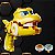 Brinquedo Beybleid Dinossauro Amarelo Lançador Gatilho - Imagem 6