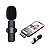 Microfone Lapela Wireless Sem Fio Conexão Lightning IOS - Imagem 6