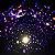 Luminária Projetor Estrelas 360º Abajur Star Master Azul - Imagem 3