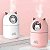 Umidificador Aromatizador Difusor Infantil Gatinho 300ml RGB - Imagem 2