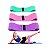 Kit 3 Faixas Elásticas De Exercício Hip Resistance Bands - Imagem 3