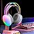 Fone de Ouvido Verde Sem Fio Bluetooth LED RGB Recarregável - Imagem 2