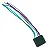 Chicote Conector Plug Macho Universal 16 Vias Auto - Imagem 5