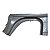 RETALHO CAIXA DE AR ESQUERDA RENAULT KWID 2017 2018 2019 2020 2021 2022 2023 2024 2025 2026 ORIGINAL - Imagem 4