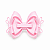 Laço Grande Infantil Rosa Pastel 8cm Antiderrapante - Imagem 2