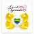 Laço de Cabelo Boutique Copa do Mundo Infantil Brasil Amarelo 10cm Presilha Bico de Pato - Imagem 3