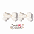 Laço Baby Branco Veludado Infantil | Mini Lacinho de Pontas - Imagem 1
